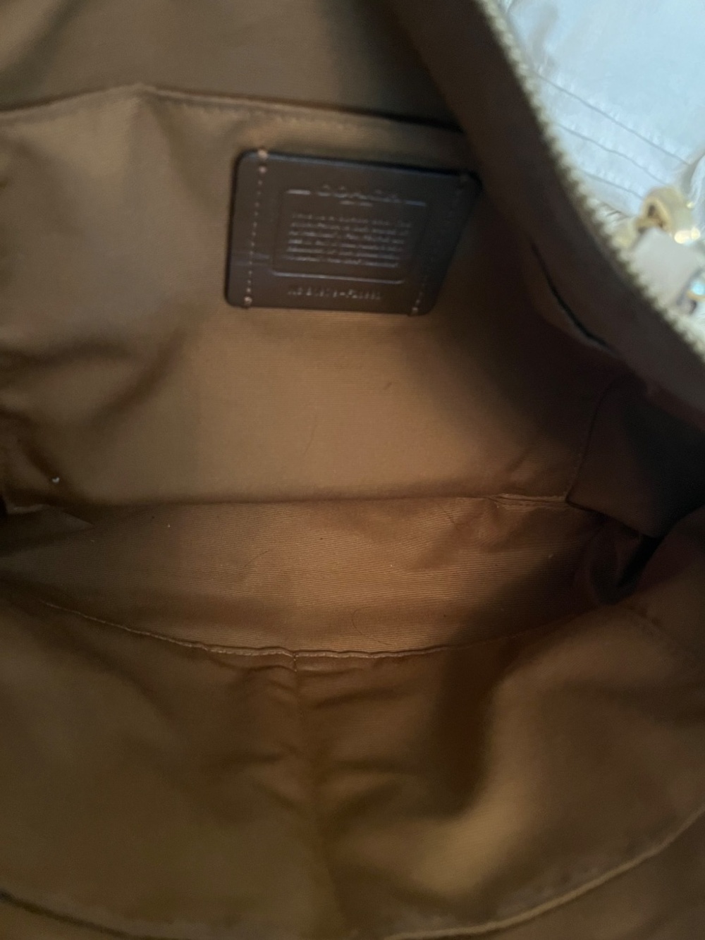 Small Kelsey satchel (Coach F28993) chalk white - Picture 9 of 14